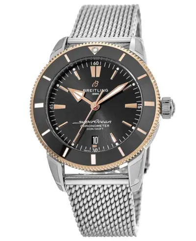 Authentic Breitling Superocean Heritage Automatic 44 Watch, Model: UB203012/BG52/154A UB2030121B1A1 (black, arb12766)