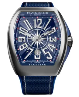Franck Muller - ساعة  Vanguard Yachting - V 41 SC DT YACHT (BL) AC