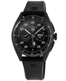 New Authentic Tag Heuer Connected Calibre E4 - 42mm Digital Dial Rubber Strap Men's Watch sbr8081.bt6299
