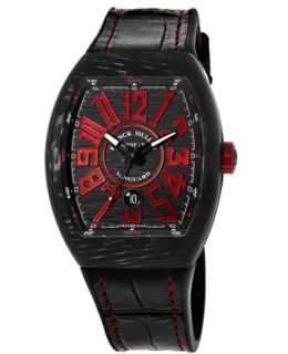 Franck Muller - ساعة  Vanguard - V 45 SC DT CARBON NR (NR)