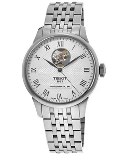 Tissot Le Locle Powermatic 80 Silver Dial Steel Men's Watch - Model t006.407.11.033.02