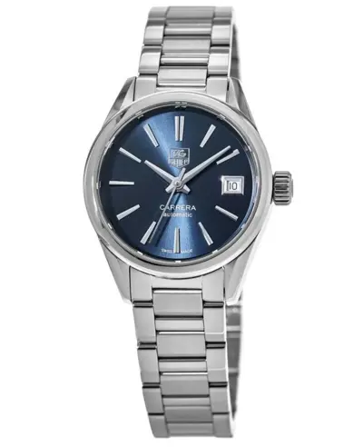 Tag Heuer Carrera Automatic Blue Dial Steel Women's Watch war2419.ba076 WAR2419.BA0776 (blue, arb12950)