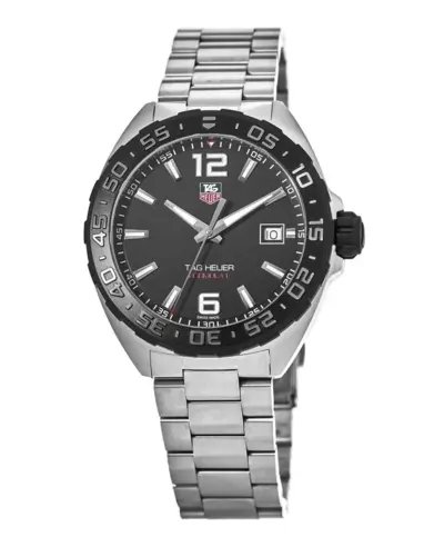 Tag Heuer Formula 1 Quartz Black Dial Steel Men's Watch WAZ1110.BA0875 (black, arb12957)