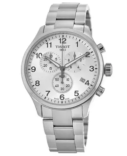 Tissot Chrono XL Classic Silver Dial Stainless Steel Men's Watch t116.617.11.037.00