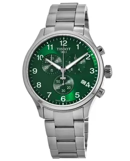 Tissot Chrono XL Classic Green Dial Stainless Steel Men's Watch t116.617.11.092.00