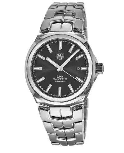 New Tag Heuer Link Automatic Black Dial Men's Watch wbc2110.ba0603 (black, arb12973)