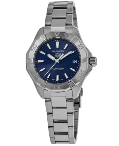 WBP1311.BA0005 Tag Heuer Aquaracer Professional 200 Solargraph Quartz Blue Dial Steel Women's Watch (blue, arb13042)