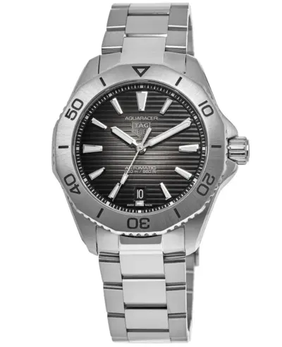 Tag Heuer Aquaracer Professional 200 Date Automatic WBP2110.BA0627 - Black Dial Steel Men's Watch (black, arb13065)