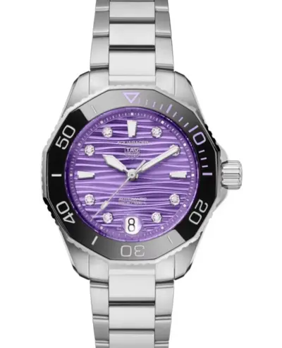 Tag Heuer Aquaracer Professional 300 Date Diamond Purple Dial WBP231M.BA0618 (violet, arb25020)