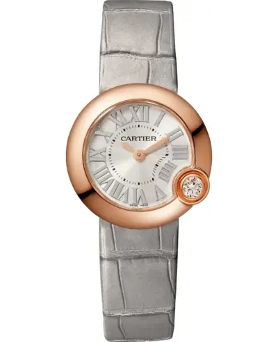 Cartier Ballon Blanc WGBL0004, Authentic Women's Watch in Rose Gold with Diamond (arb13107)