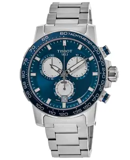 Tissot Supersport Chrono Blue Dial Steel Men's Watch t125.617.11.041.00