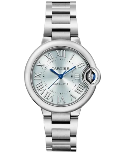 Cartier Ballon Bleu de Cartier Steel Men's Watch WSBB0062, Blue Dial (blue, arb13203)