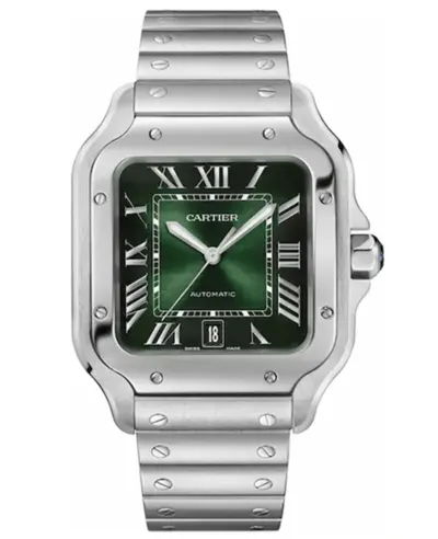 Cartier Santos De Cartier Men's Watch WSSA0062 (green, arb13235)