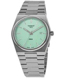 Tissot PRX Quartz Light Green Dial Steel Men's Watch t137.410.11.091.01