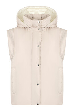 Peserico: Бежевый жилет 