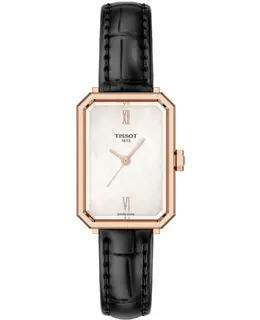 Tissot SRV T160.110.36.113.00 - White Mother of Pearl Dial Leather Strap Women's Watch