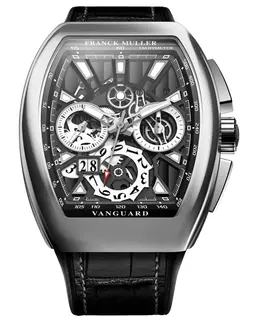 Franck Muller Vanguard Skeleton Dial Leather Strap Men's Watch Model: V45CCGDSQTAC