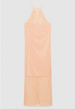 Patrizia Pepe: Бежевое платье 