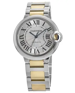 Cartier Ballon Bleu de Cartier Silver Dial Two-Toned Steel Women's Watch w2bb0030