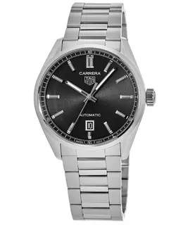 Tag Heuer Carrera Automatic Black Dial Steel Men's Watch - WBN2110.BA0639