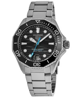 Tag Heuer Aquaracer Professional 300 Date Automatic Black Dial Steel Men's Watch wbp5110.ba0013