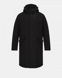 A.P.C.: Чёрный пуховик 