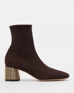 Casadei: Тёмные ботинки 