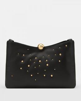 FURLA: Чёрная сумка 