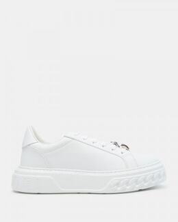 Casadei: Белые кроссовки 