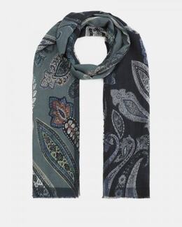 Carlo Visintini: Синий шарф 