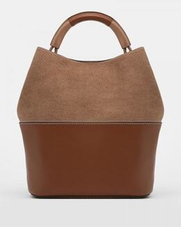 FURLA: Коричневая сумка 