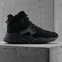 Flower Mountain: Чёрные кроссовки 