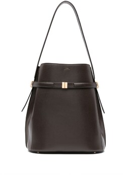 Toteme Leather Belted Bucket Bag 244wal0048le0025213