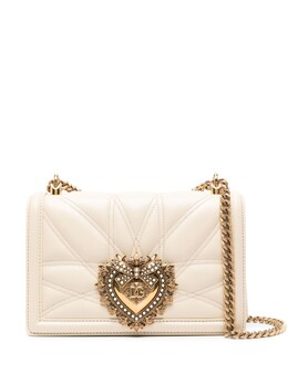 Dolce & Gabbana Devotion Medium Leather Shoulder Bag bb7158aw4378h000