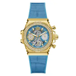 Guess Blue Silicone Watch gugw0553l3ac