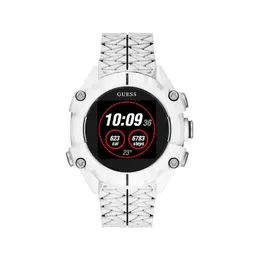 Guess White Resin Watch guc3001g4ac