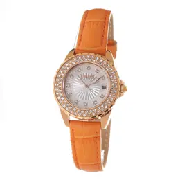 Folli Follie Orange Leather Watch ffwf13b071stnac