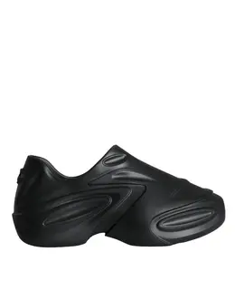 Dolce & Gabbana Black Foiled Rubber Toy Low Top Sneakers Shoes - EU44/US11 mv5881-44