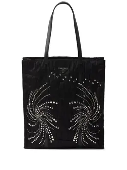 Prada large Re-Nylon tote bag - U NERO 1bg457voo12czm-nero-u