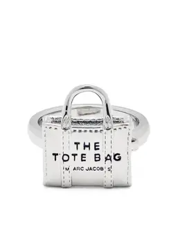 Marc Jacobs The Mini Icon Bag sculpted ring - 06 LIGHT ANTIQUE SILVER 2p4jrn001j21-light antique silver-06