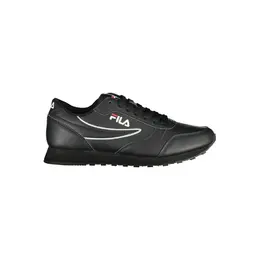 Fila Sleek Black Lace-Up Sport Sneakers - EU38/US8 fi-25795-eu38/us8