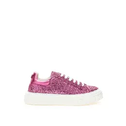 Casadei Fuchsia Elegance Leather Sneakers - EU35/US5 ca-452967520013884-eu35/us5