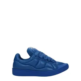 Lanvin Blue Leather Sneakers - EU41/US8 la-8547456811273-eu41/us8