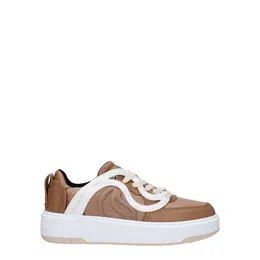 Stella McCartney Brown Fabric Sneakers - EU38/US8 st-8547462447369-eu38/us8