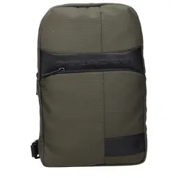 Piquadro Green Fabric Crossbody Bags pi15274566025481bt