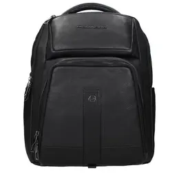 Piquadro Black Leather Backpacks pi15270613680393bt