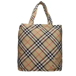 Burberry Beige Fabric Shoulder Bags bu9477546115337bt