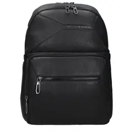 Piquadro Black Leather Backpacks pi15293579231497bt