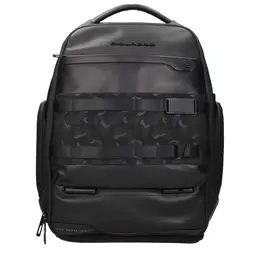 Piquadro Black Leather Backpacks pi15293681664265bt