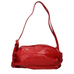 Jil Sander Red Leather Shoulder Bags ji15359510774025bt